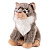 Мягкая Игрушка Манул 25 см Maxi Toys ML-SO-130222-25-15